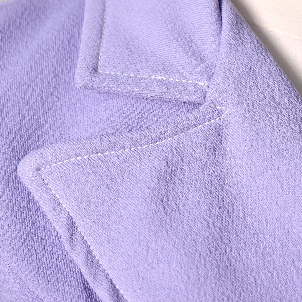 1960s Lavender Sleeveless Top