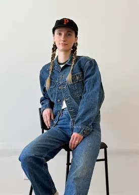 1970s Lee Riders Trucker Denim Jacket Size XS/S