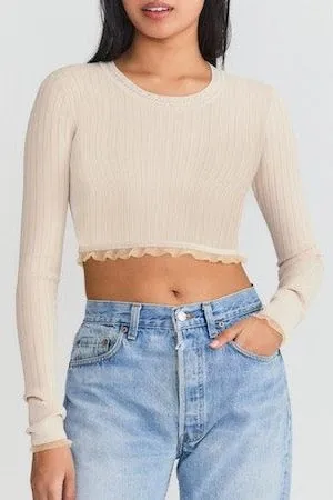 Amandine Crop Pullover