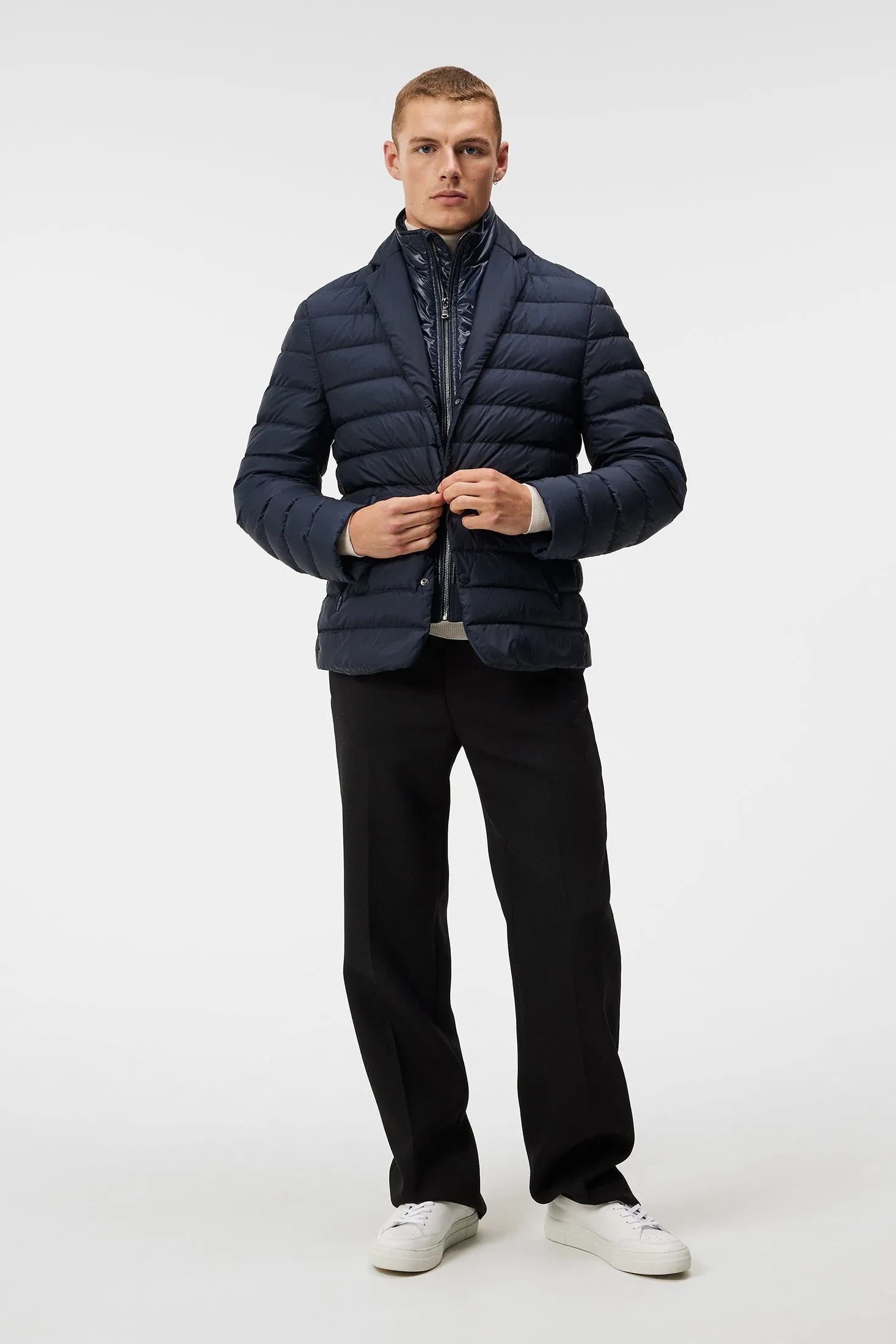 Bacchus Down Blazer / JL Navy