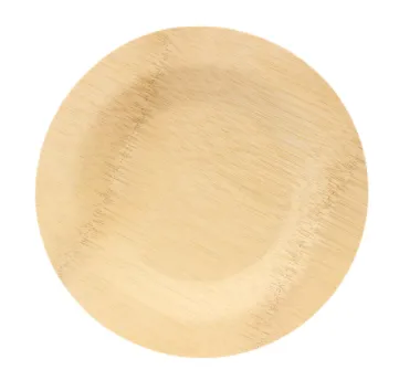 Bamboo 11in Round Plates 25pk