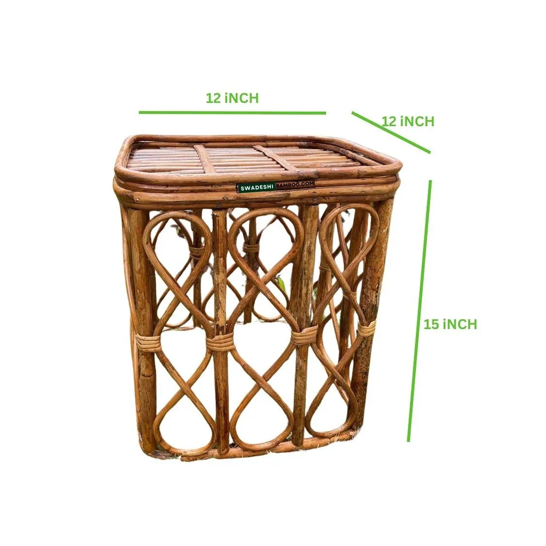 Bamboo Cane Muda/Stool (Without cushion)