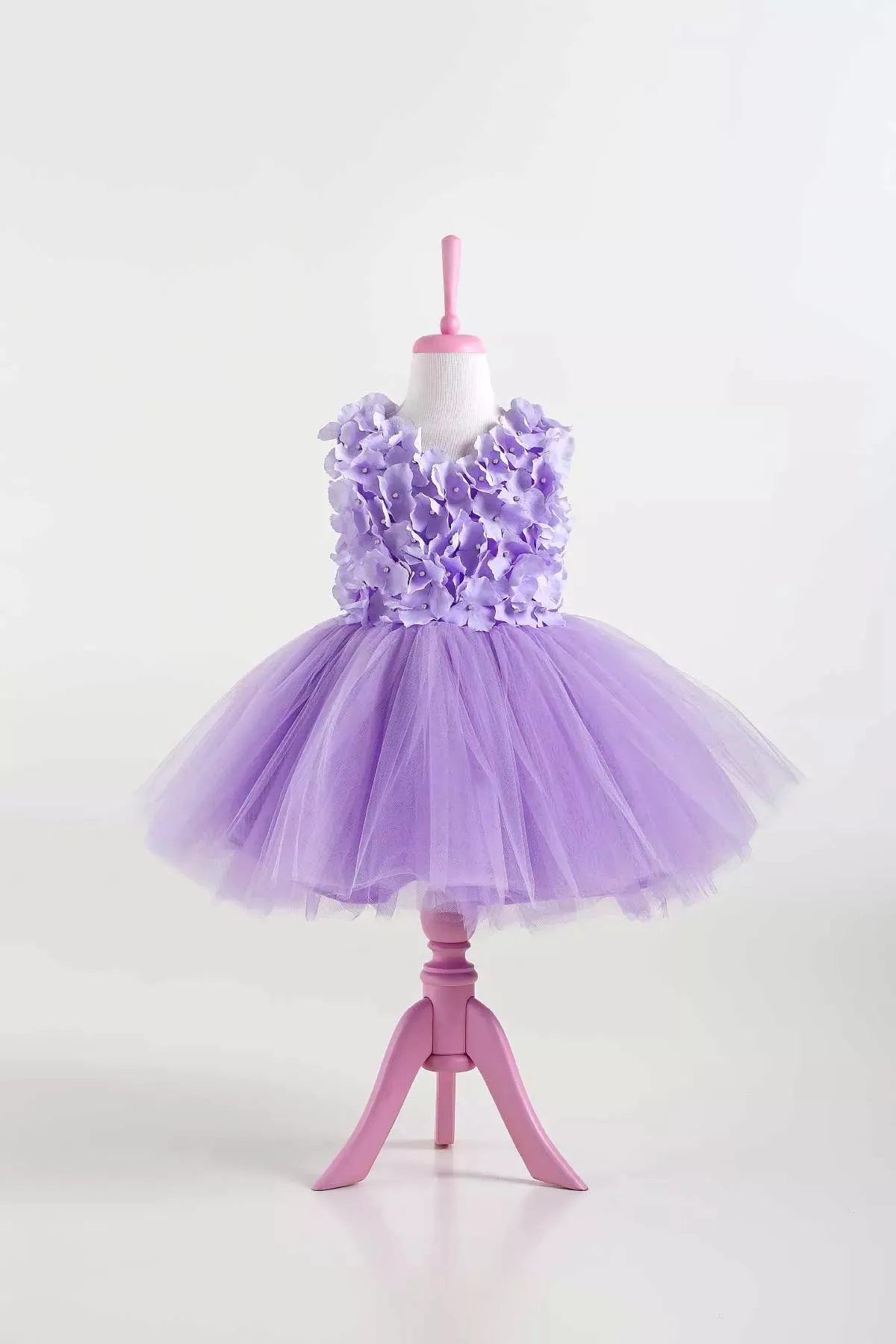 Barbara Lilac Party Dress