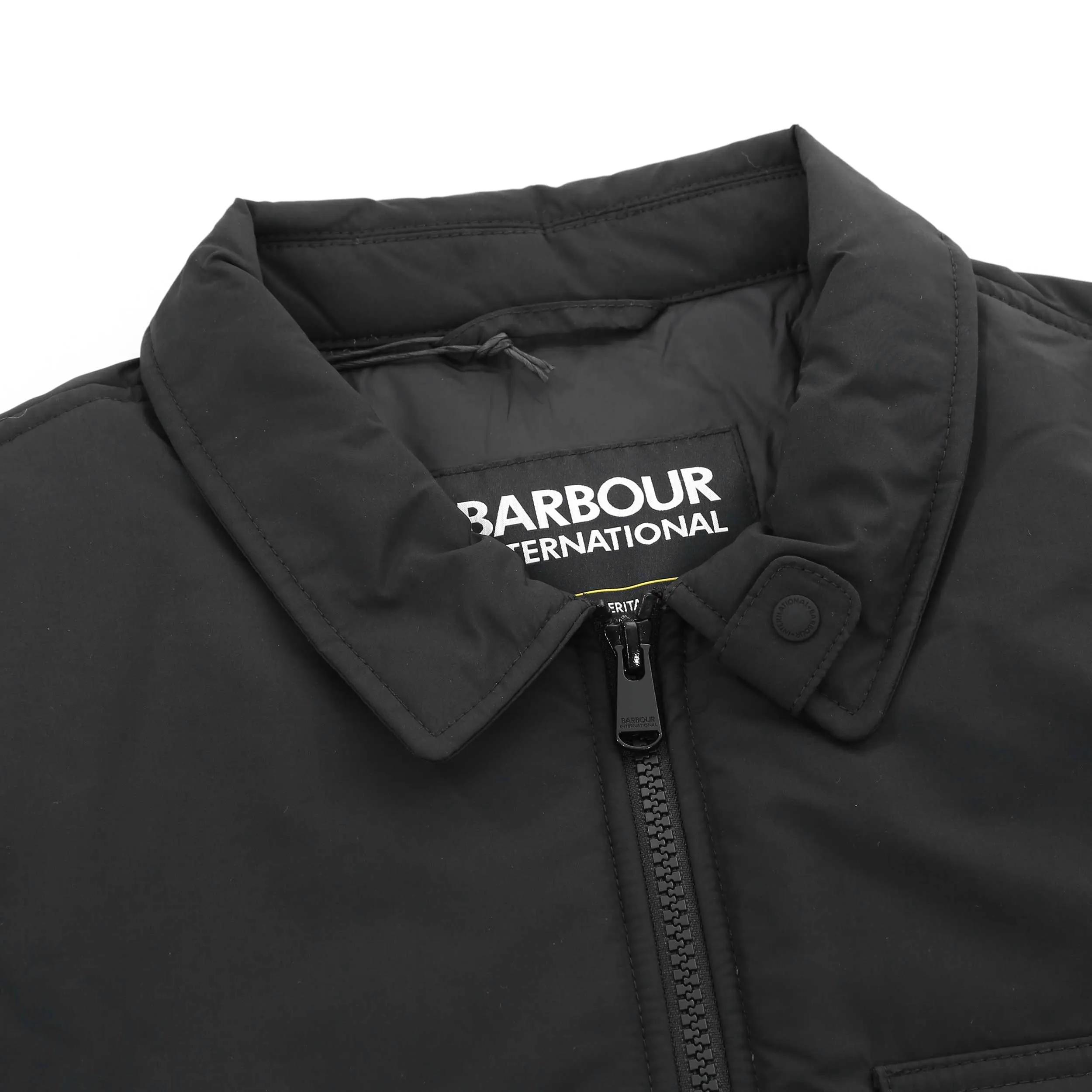 Barbour Distill Quilted Jacket in Black