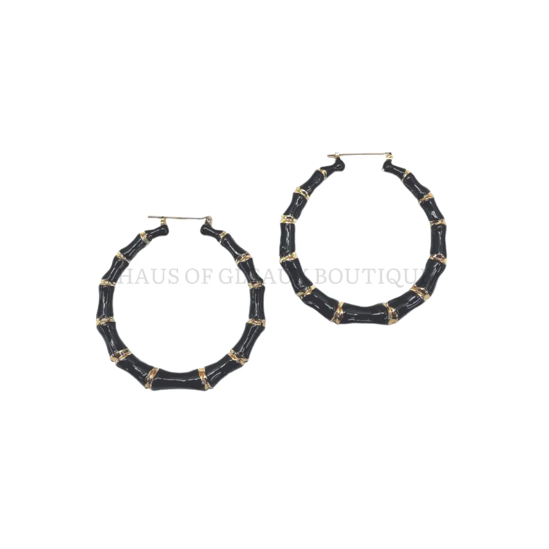 Big Energy  Round Hoop Earrings