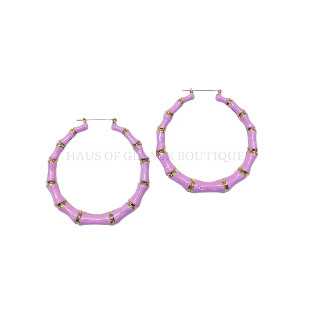 Big Energy  Round Hoop Earrings