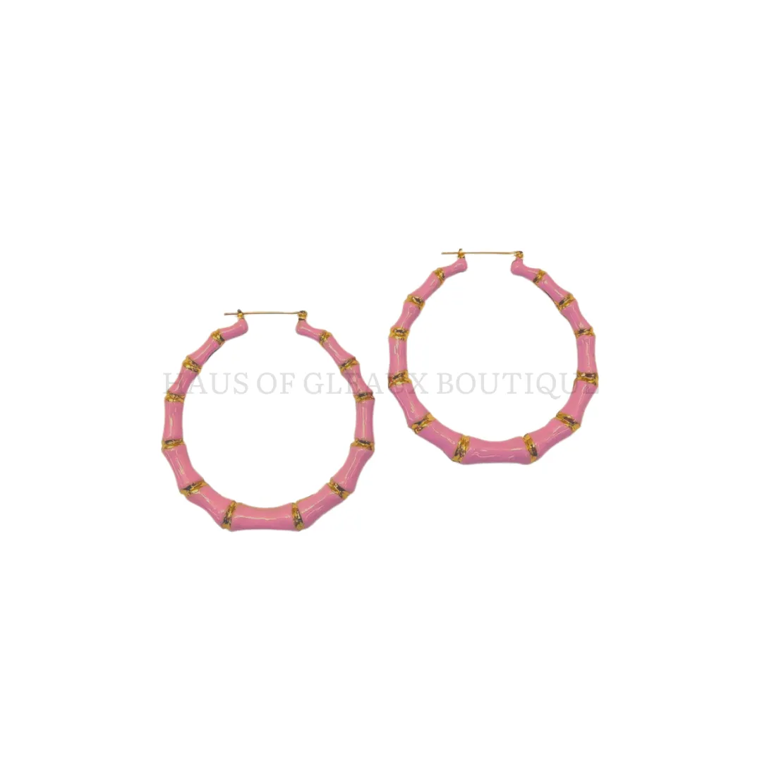 Big Energy  Round Hoop Earrings