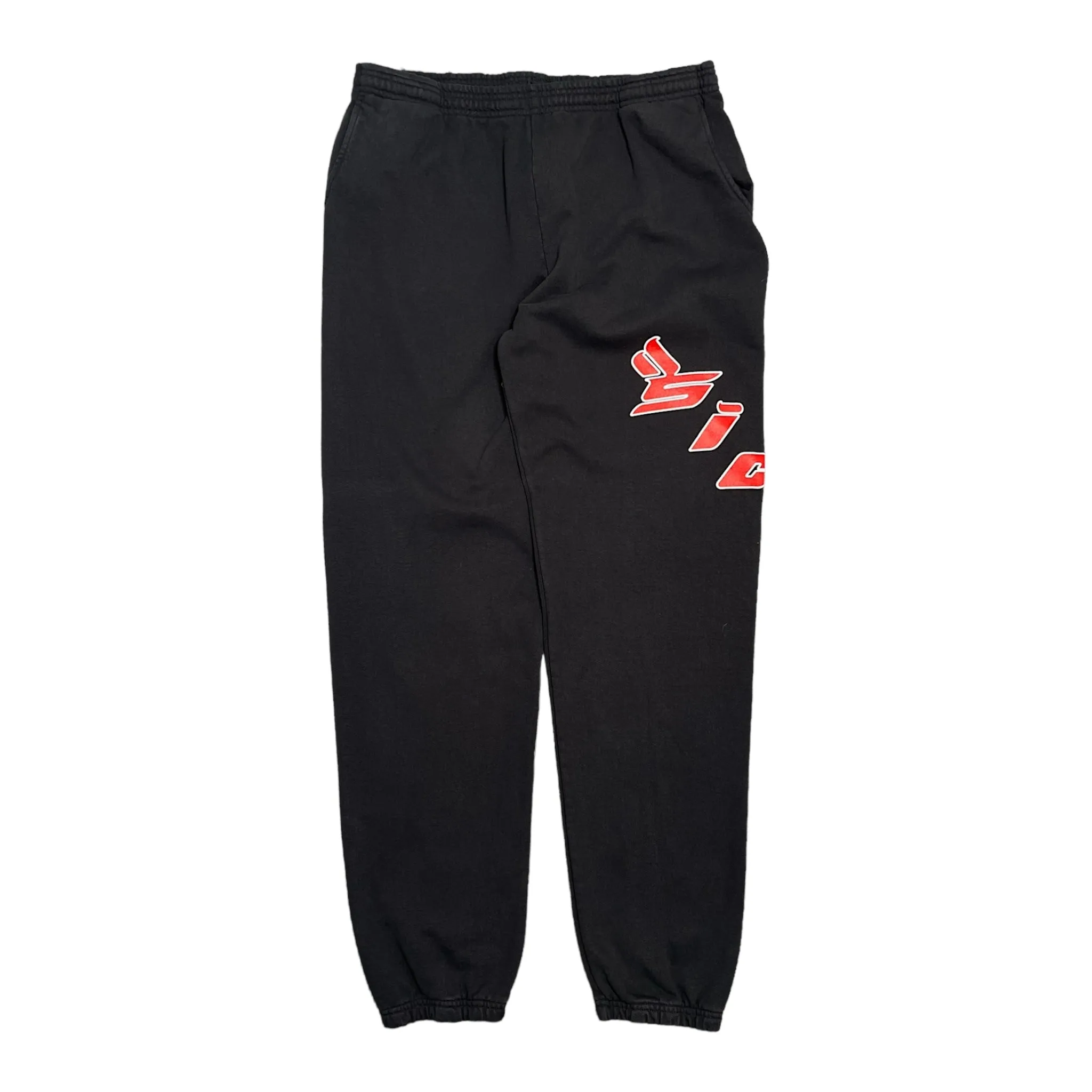 Bornfrompain Sicko OG Pain Sweatpants Black