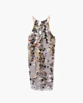 Calisse – Mirrored sequins – Luxe slip dress