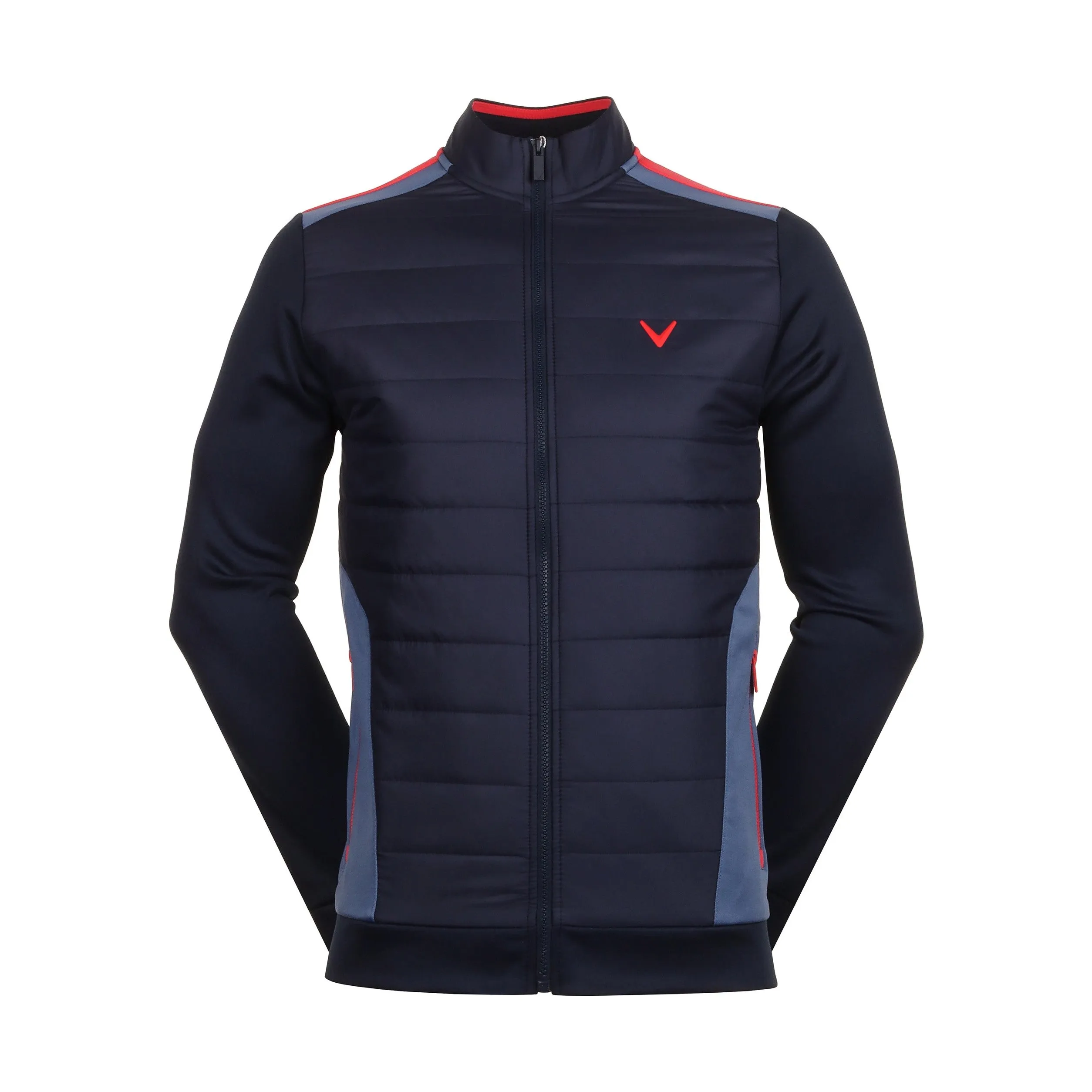 Callaway Golf X-Series Racer Mixed Media Quilted Jacket