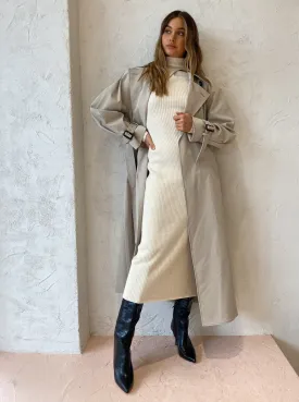 Camilla and Marc George Trench Coat in Oyster