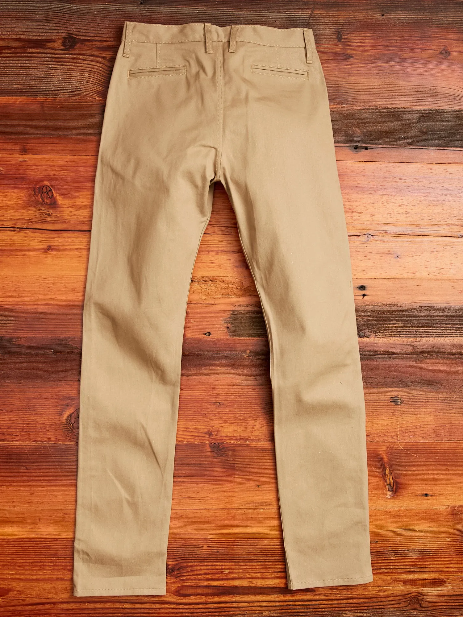 CH-44x 12oz Selvedge Chino in Beige