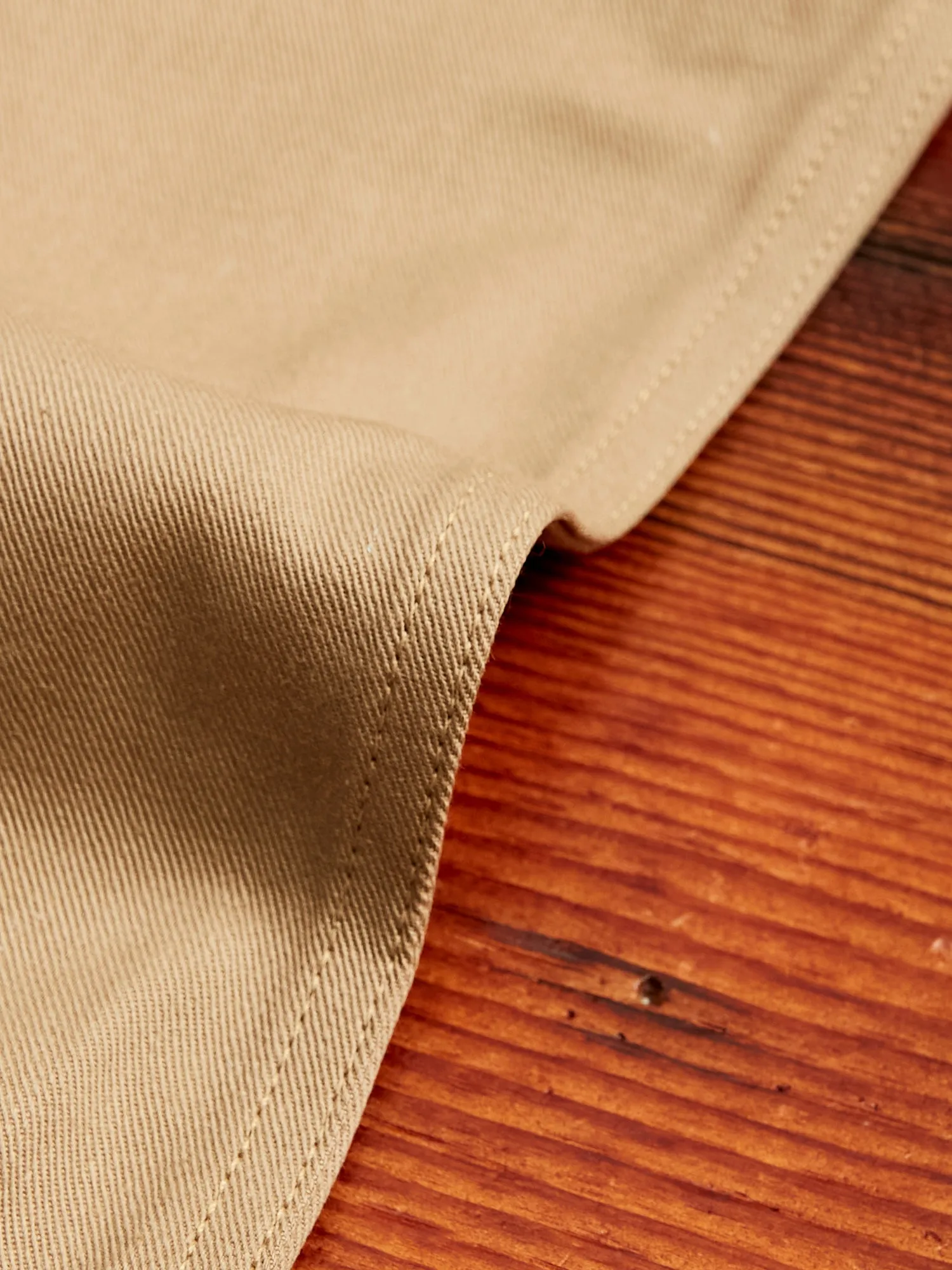 CH-44x 12oz Selvedge Chino in Beige