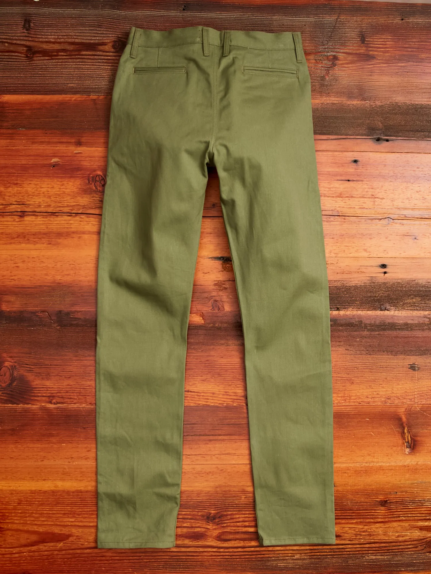 CH-55x 12oz Selvedge Chino in Olive