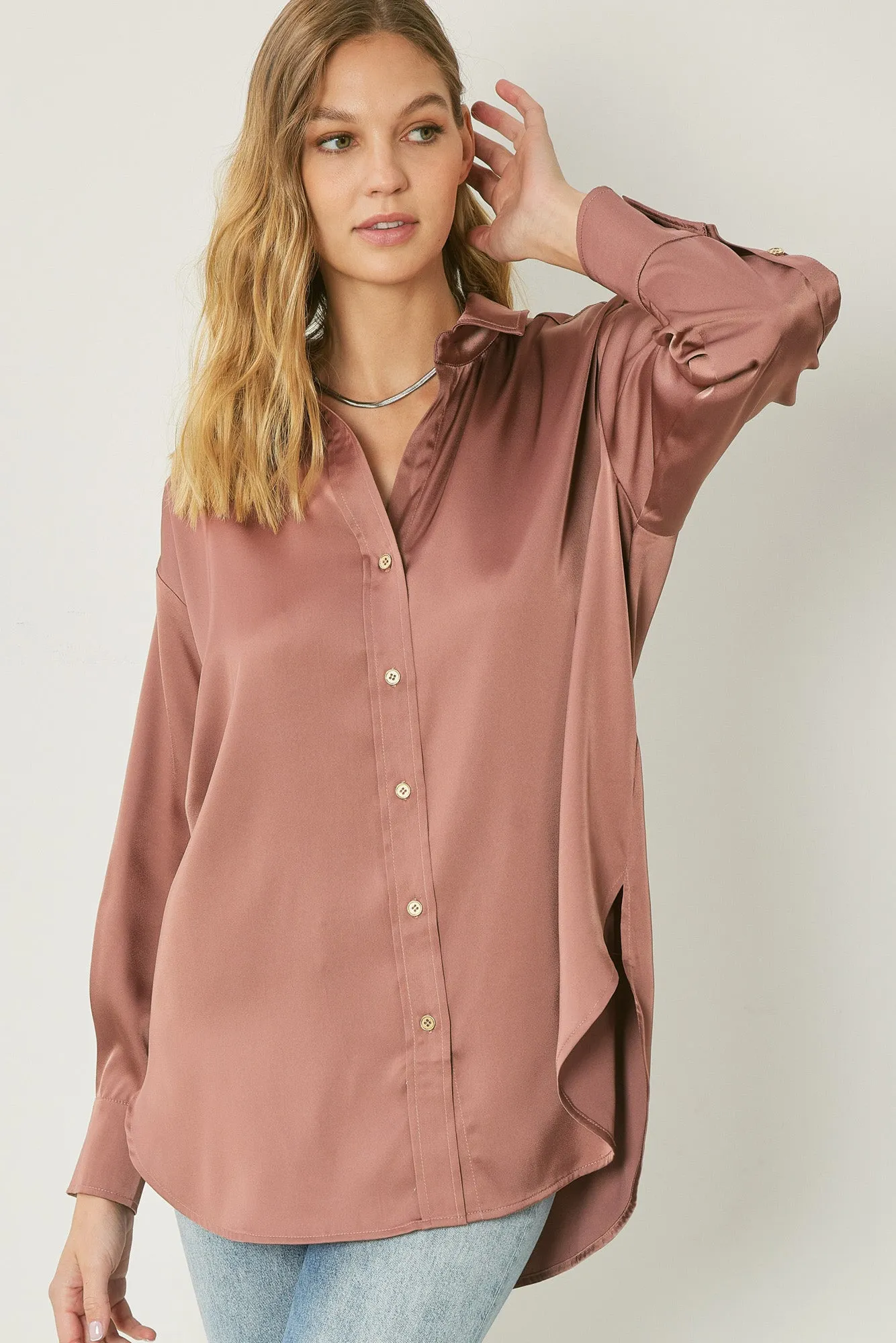 Chic Classic Button-Down Blouse