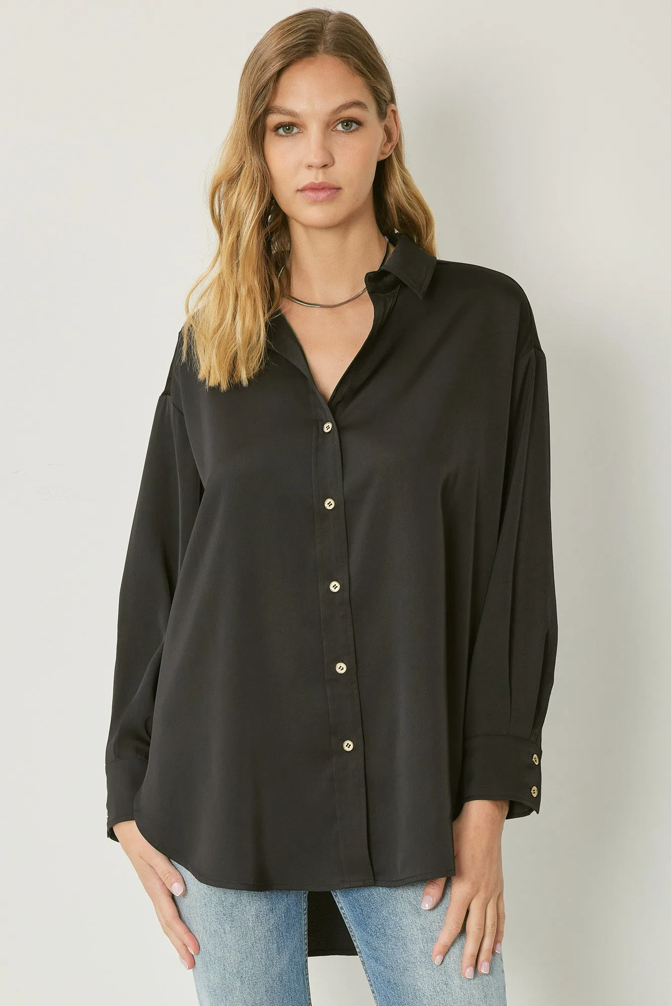 Chic Classic Button-Down Blouse