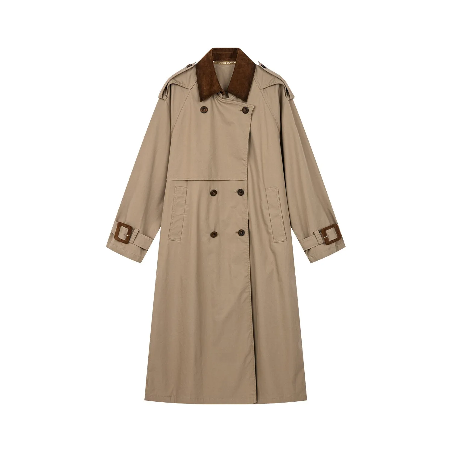 Classic vintage trench coat