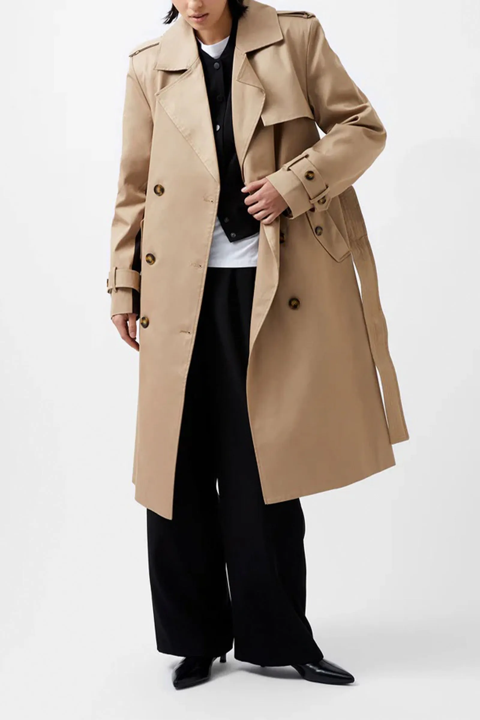 Coco Twill Trench Coat