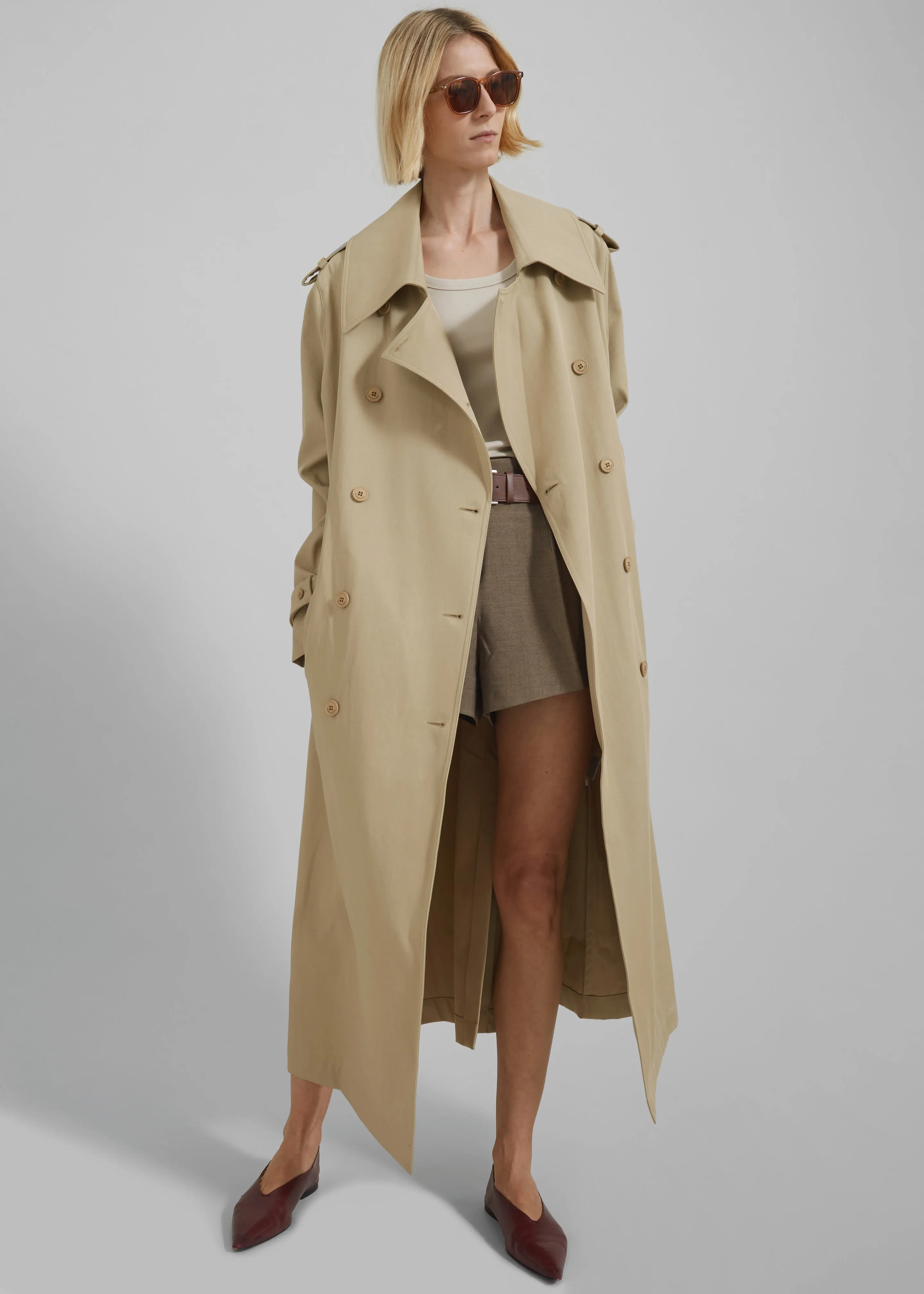 Coline Trench Coat - Beige