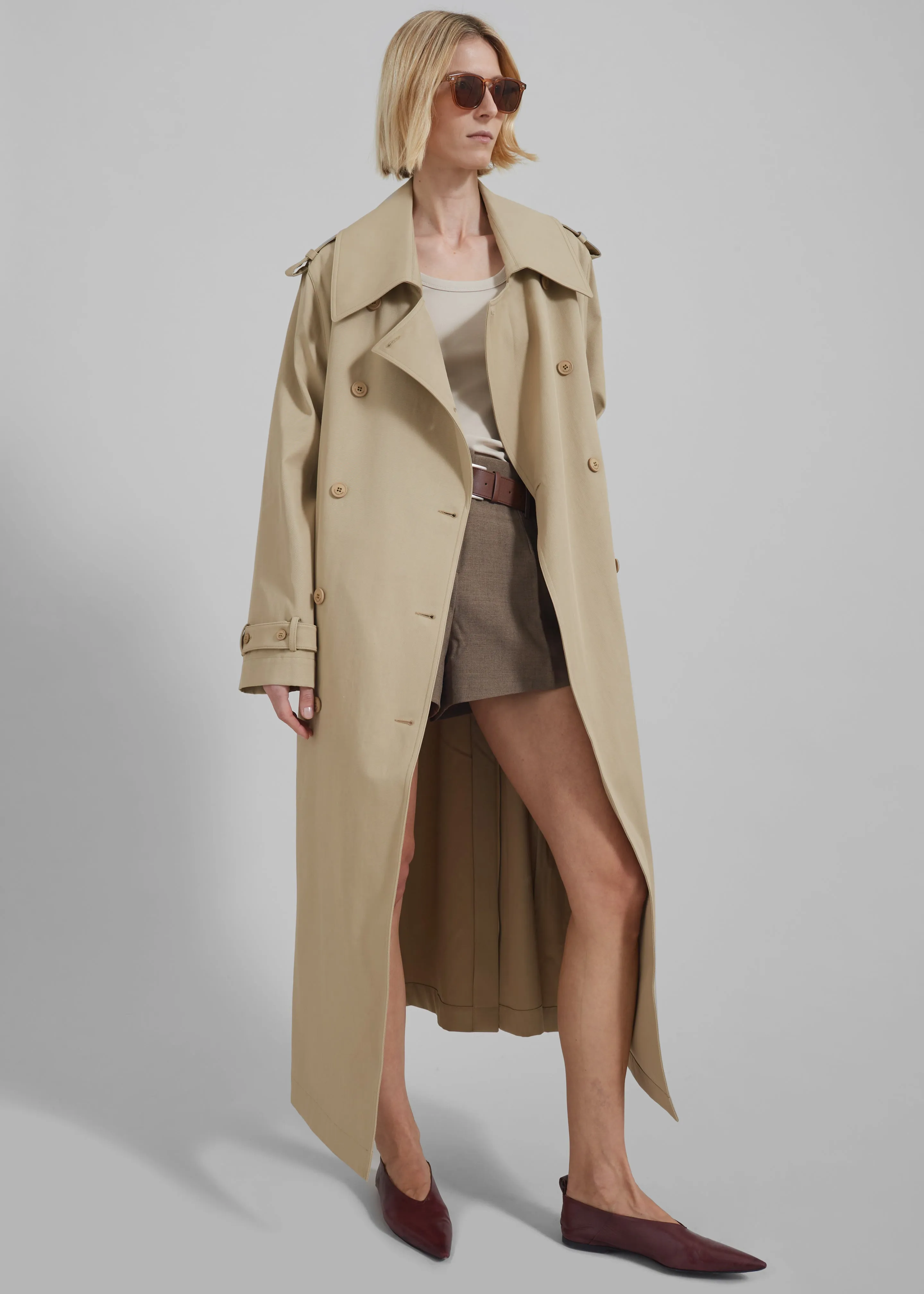 Coline Trench Coat - Beige