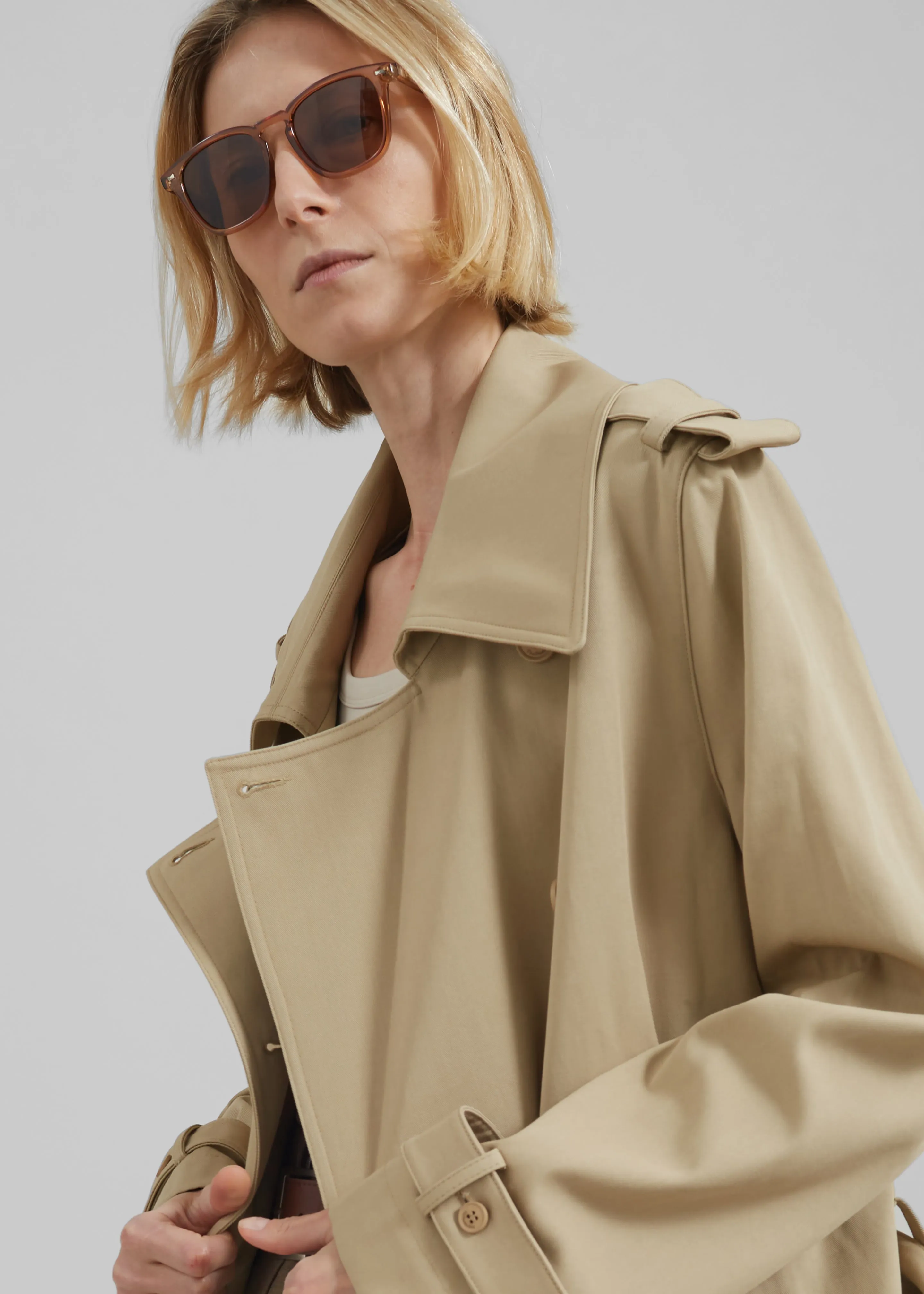 Coline Trench Coat - Beige