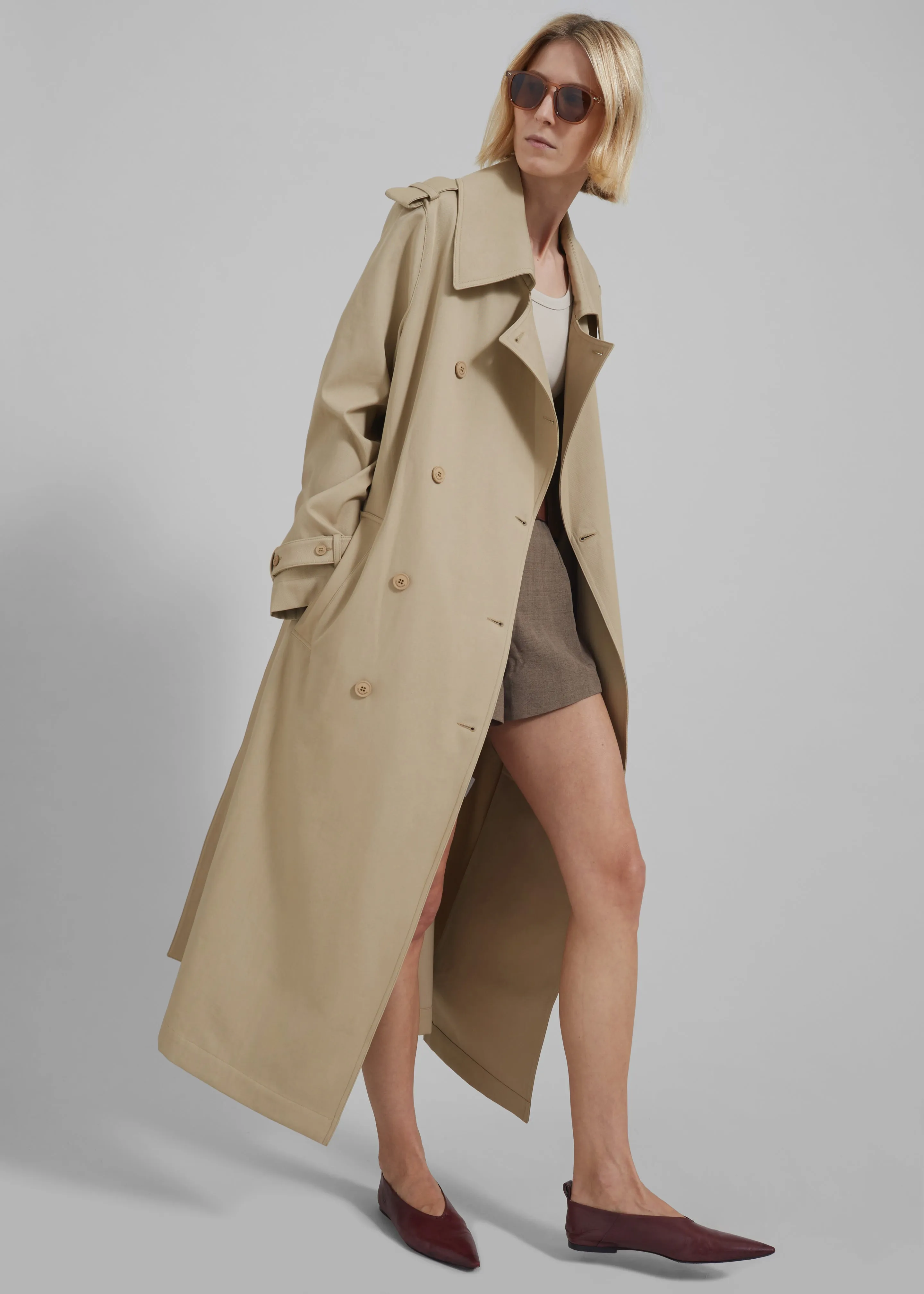 Coline Trench Coat - Beige