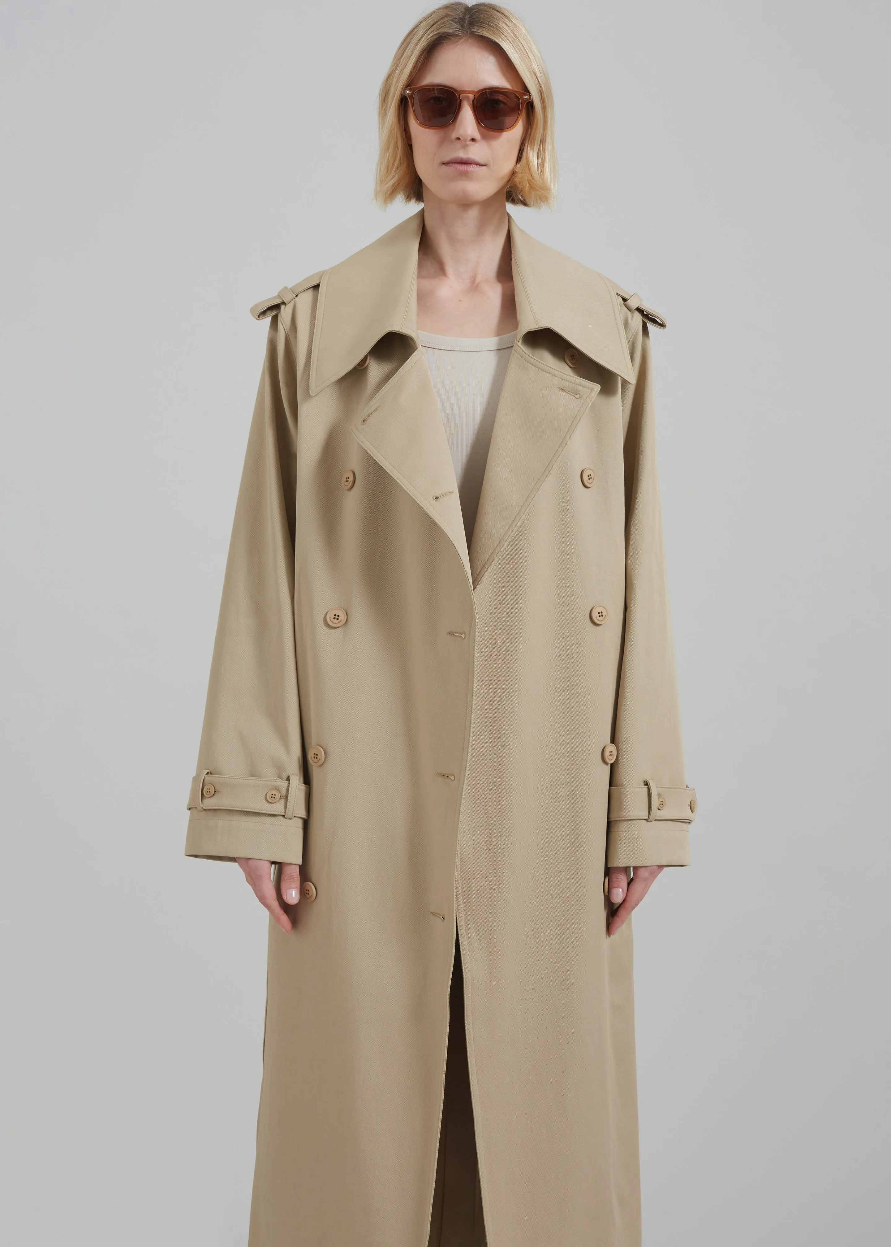 Coline Trench Coat - Beige