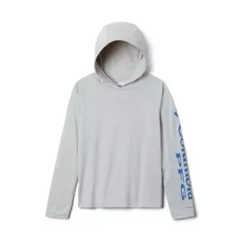 Columbia Kids' PFG Terminal Tackle Hoodie - Cool Grey - ONLINE STORE CREDIT/EXCHANGE ONLY