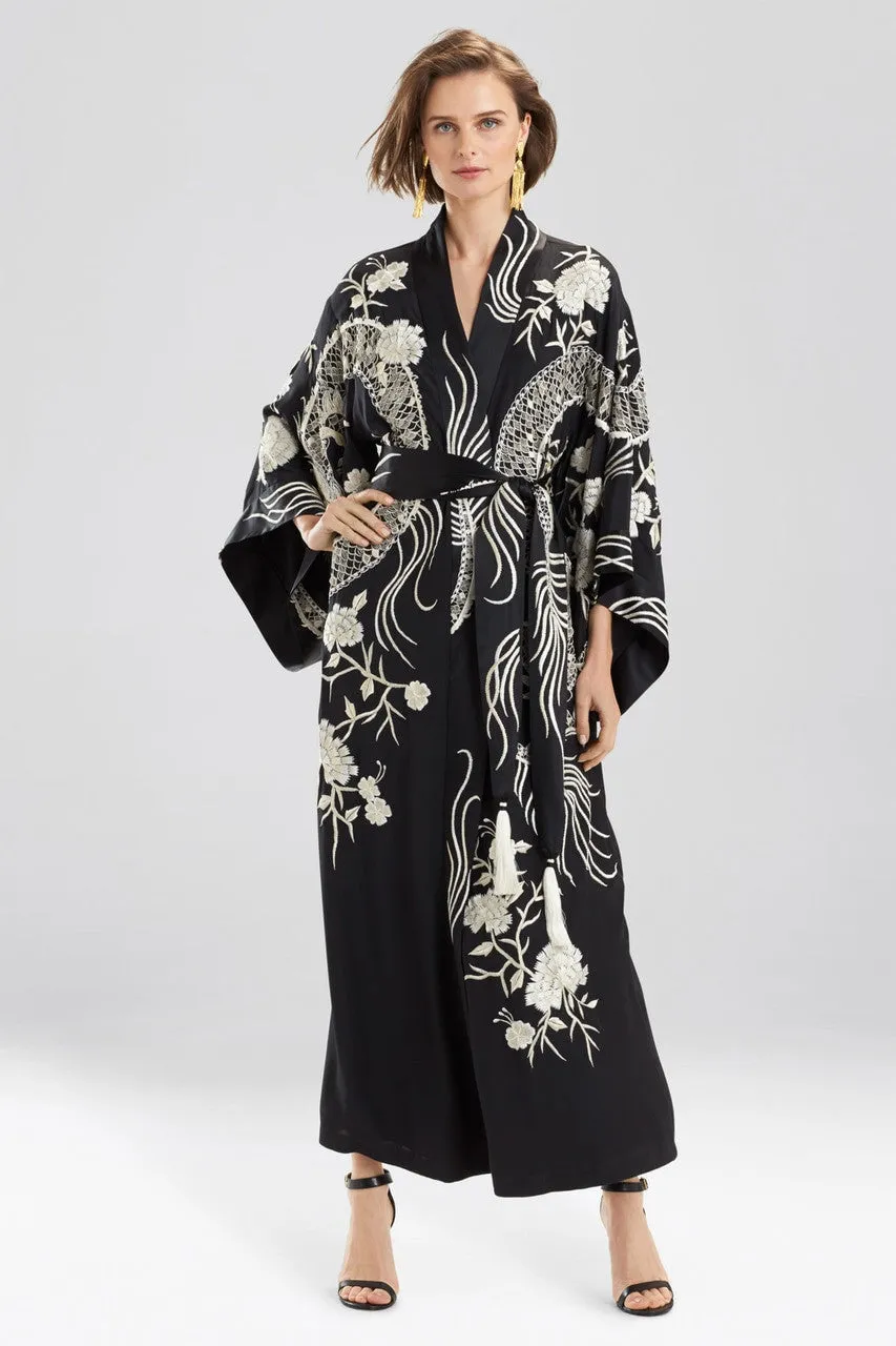 Couture Floral Dragon Robe