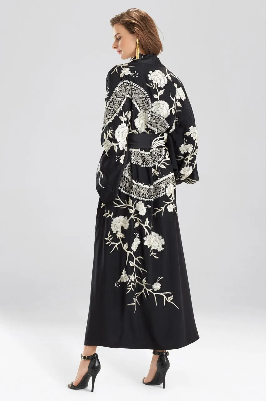 Couture Floral Dragon Robe