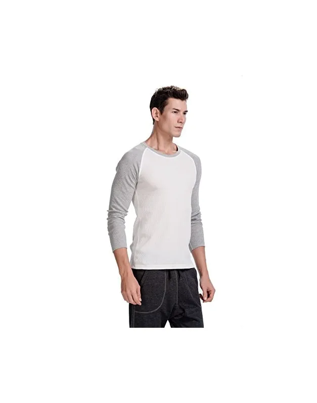 CYZ Men's Thermal Long Sleeve Crew Top