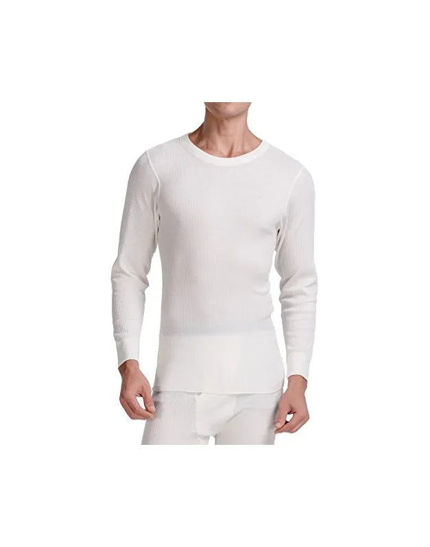 CYZ Men's Thermal Long Sleeve Crew Top