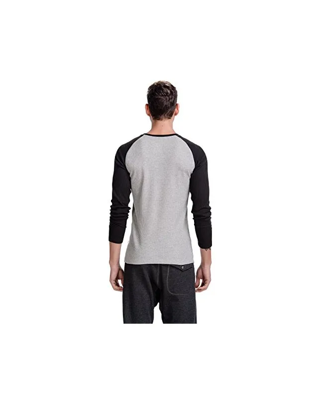 CYZ Men's Thermal Long Sleeve Crew Top