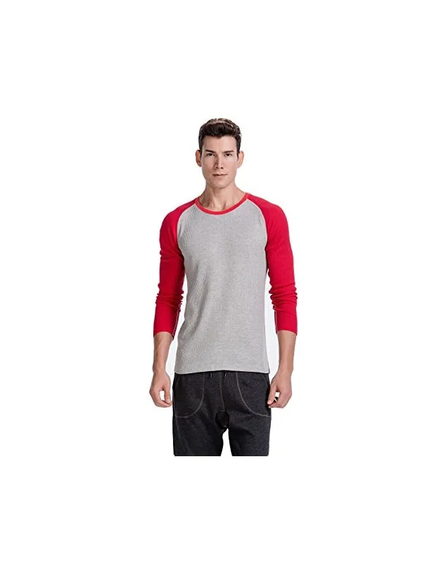 CYZ Men's Thermal Long Sleeve Crew Top