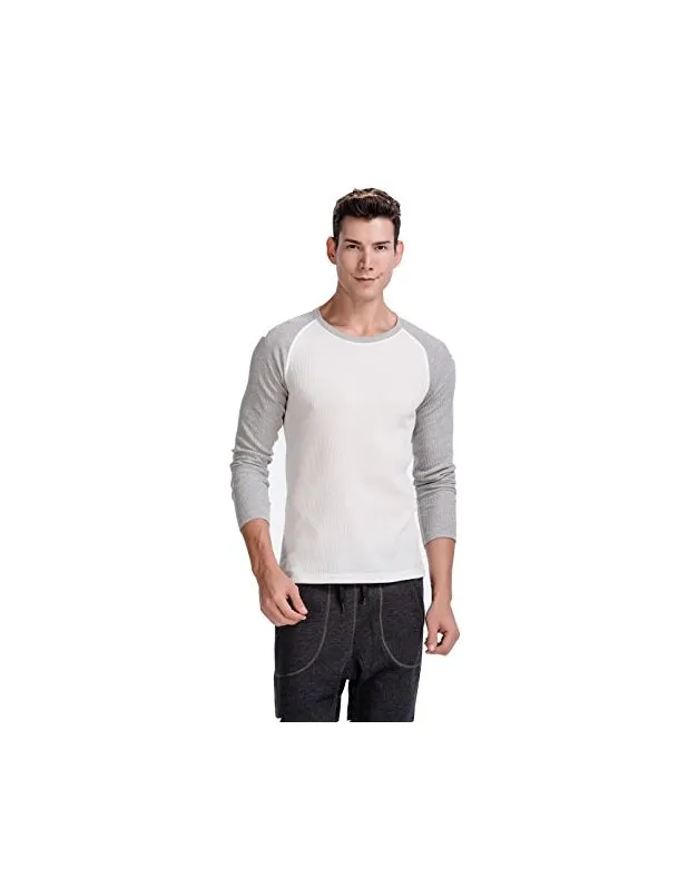 CYZ Men's Thermal Long Sleeve Crew Top