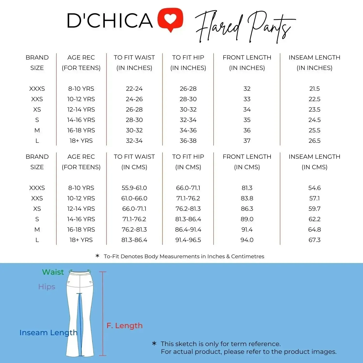 D’chica Modern Bell Bottom Yoga flared Pants Comfortable Sports Lower/Sports Leggings