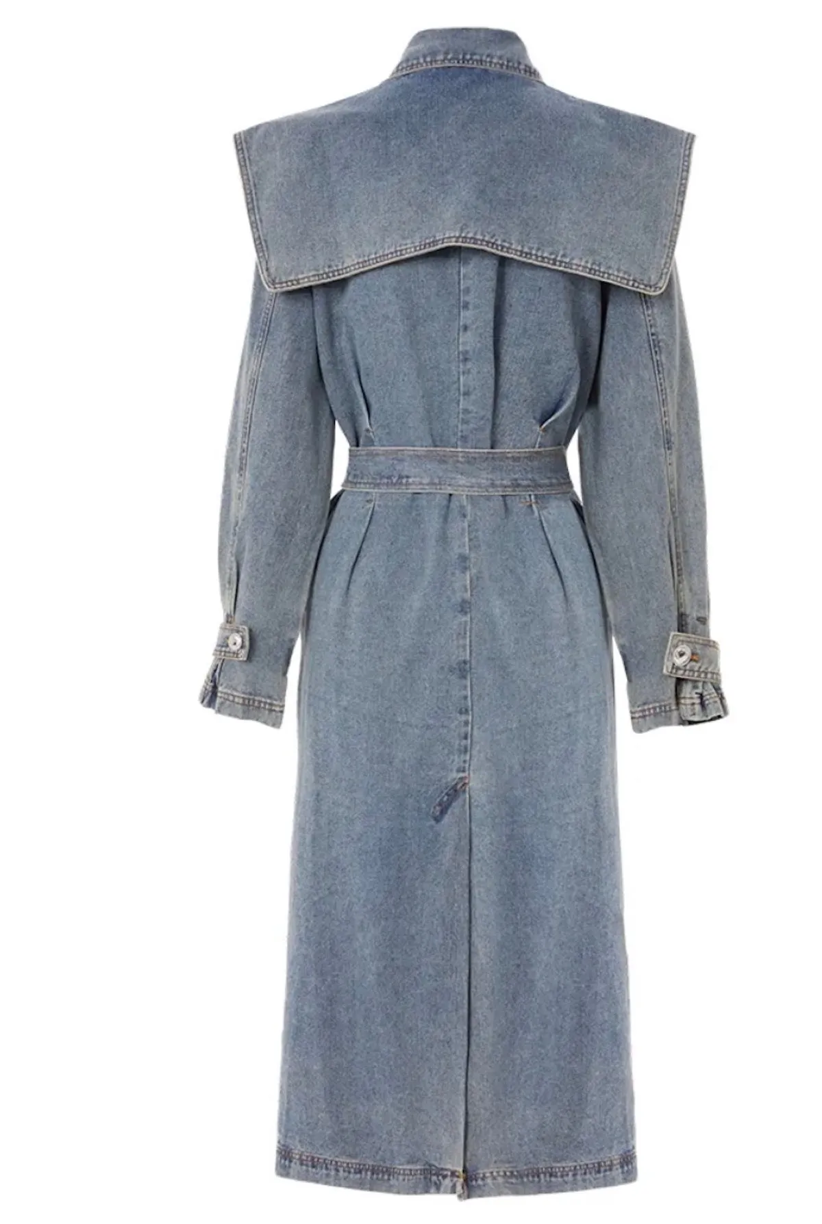 Denim Trench