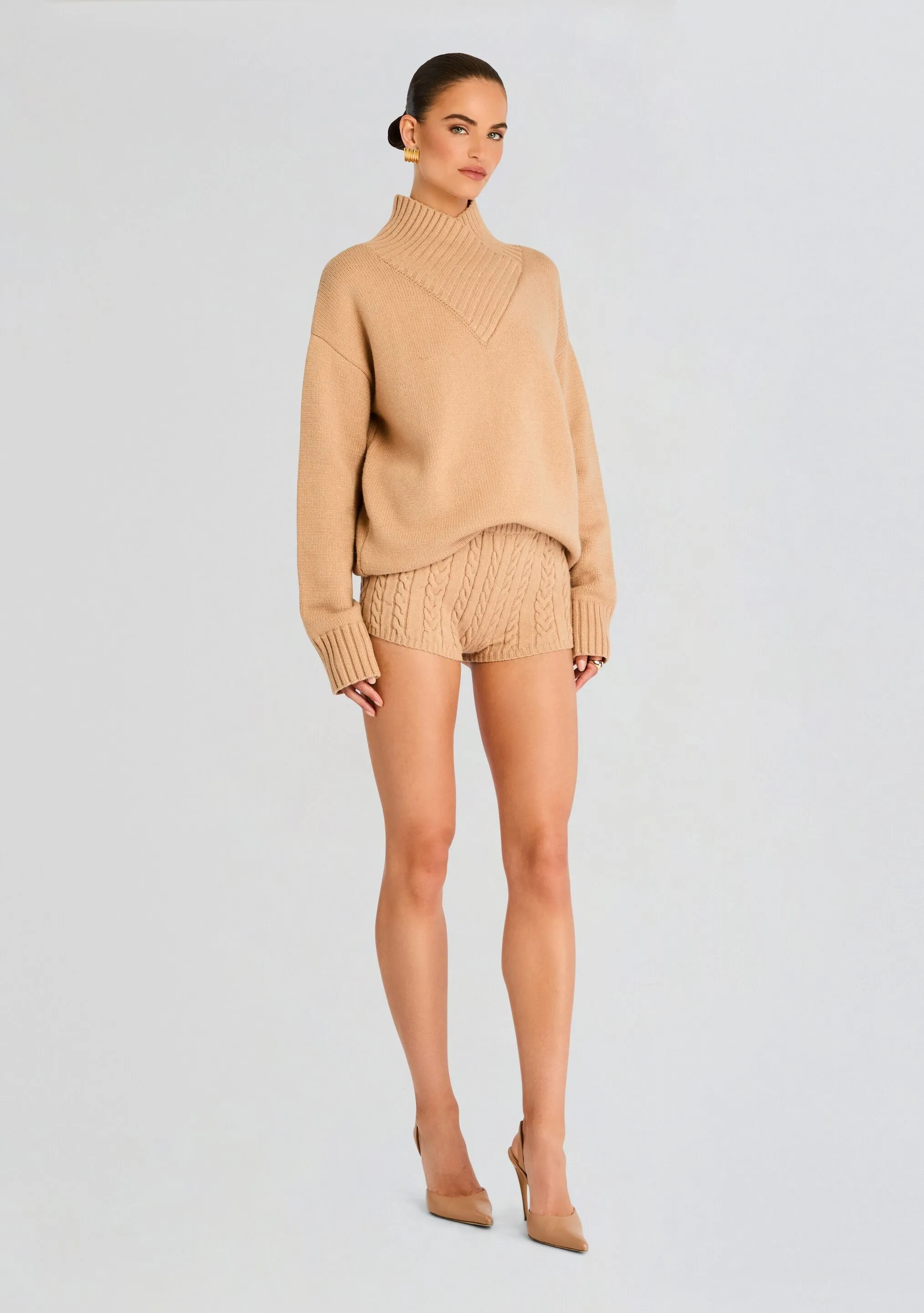 Dessa Chunky Knit Sweater Dress