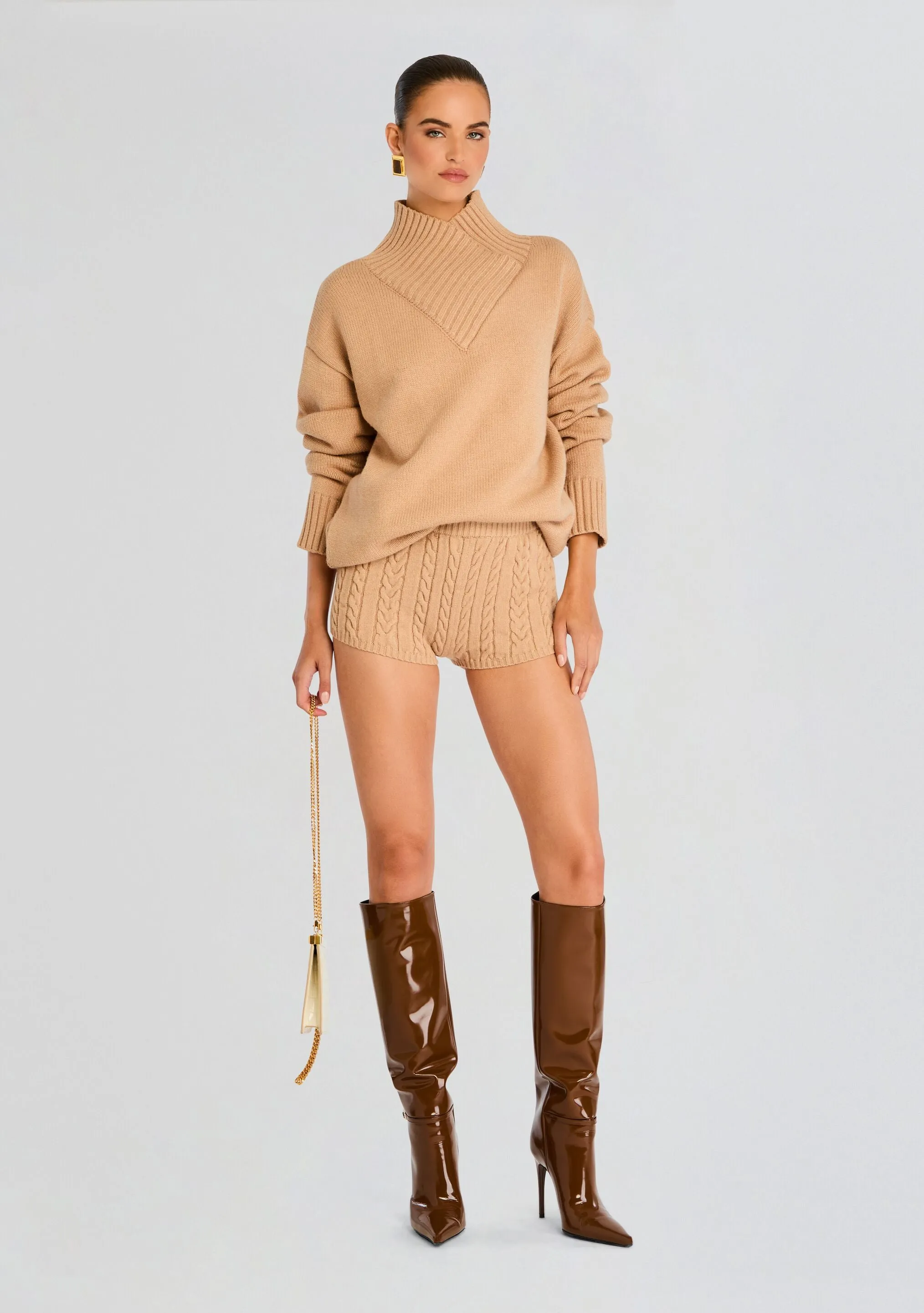 Dessa Chunky Knit Sweater Dress