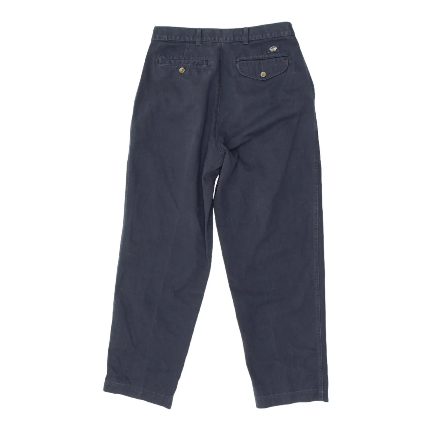 Dockers Mens Navy Wide Leg Tapered Chino Trousers | Vintage  Designer Work Pants