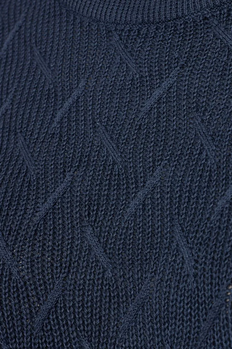 Dodo Pullover 204449 | Vintage Indigo | Strik fra Freequent