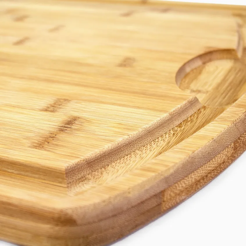 Farmhouse Carver, Bamboo Carving Board with Juice Groove