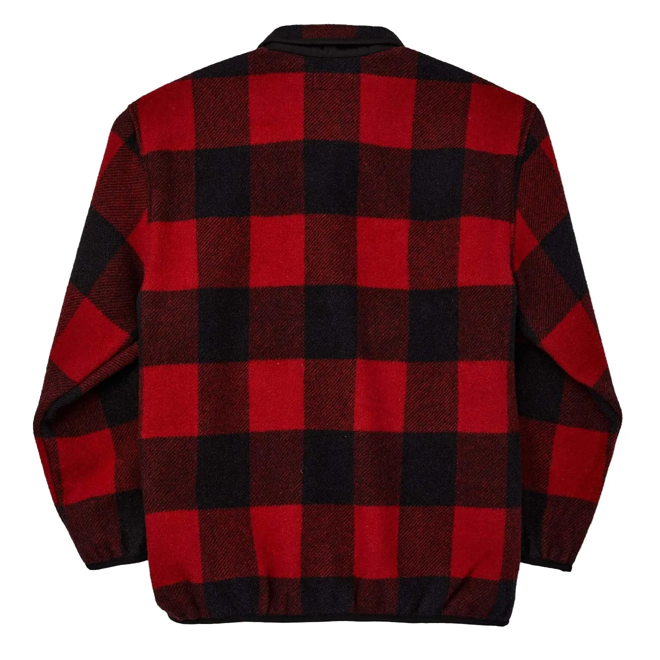 Filson Okanogan Wool Pullover Red / Black Buffalo Check