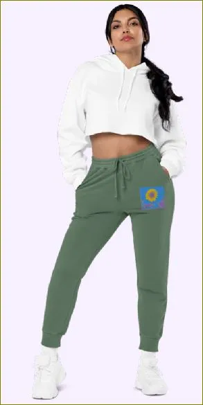 Flower of Yellow ~ Pigment-dyed Unisex Sweatpants