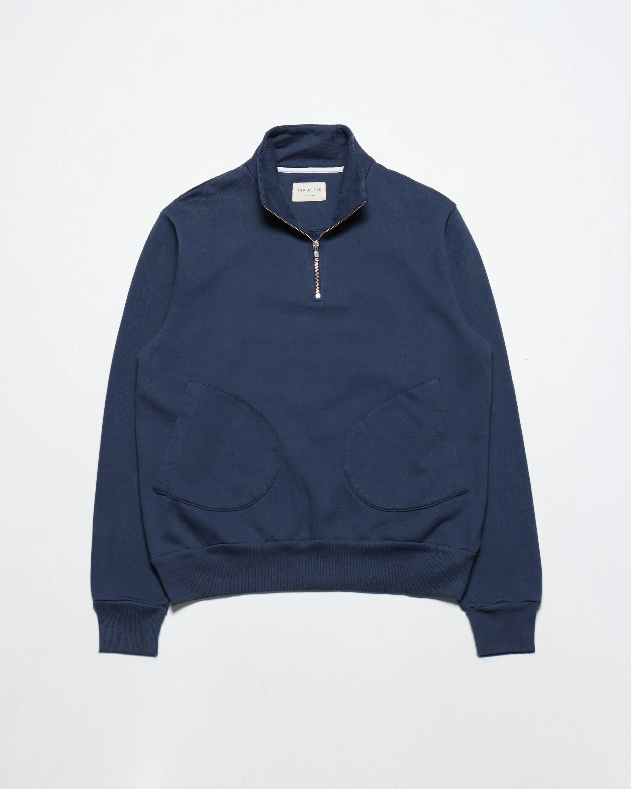 Funnel Neck Sweatshirt - Insignia Blue