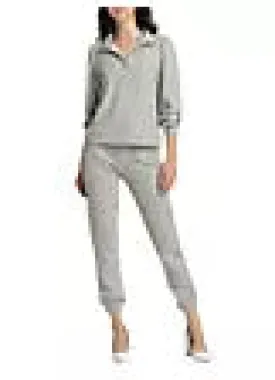 GENERATION LOVE Ellery Crystal Sweatpants - Heather Grey