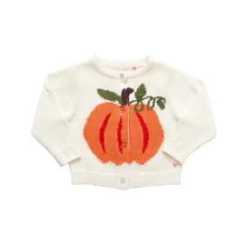 Girls Pia Pumpkin Sweater / Cream