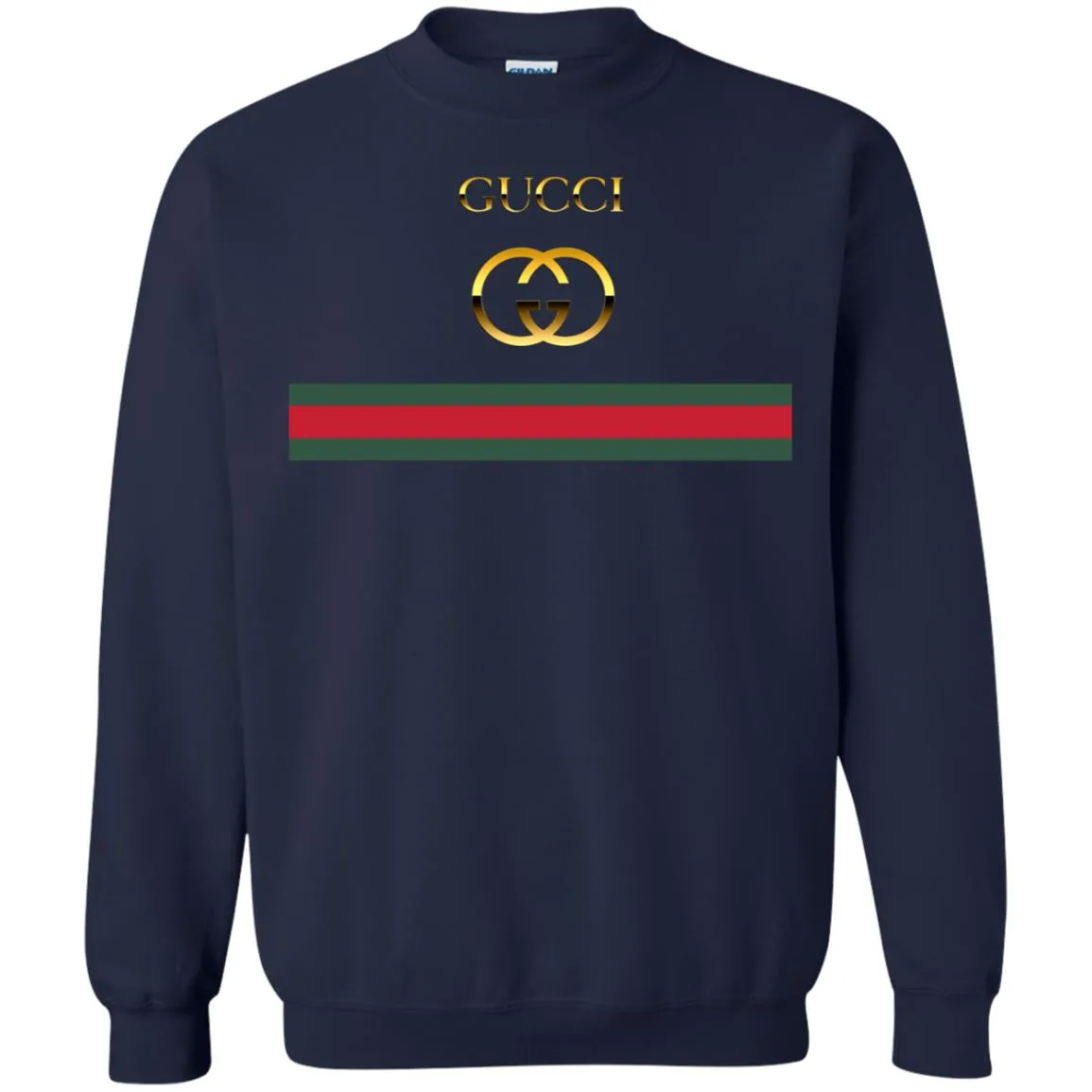 Gucci Logo Vintage Crewneck Pullover Sweatshirt