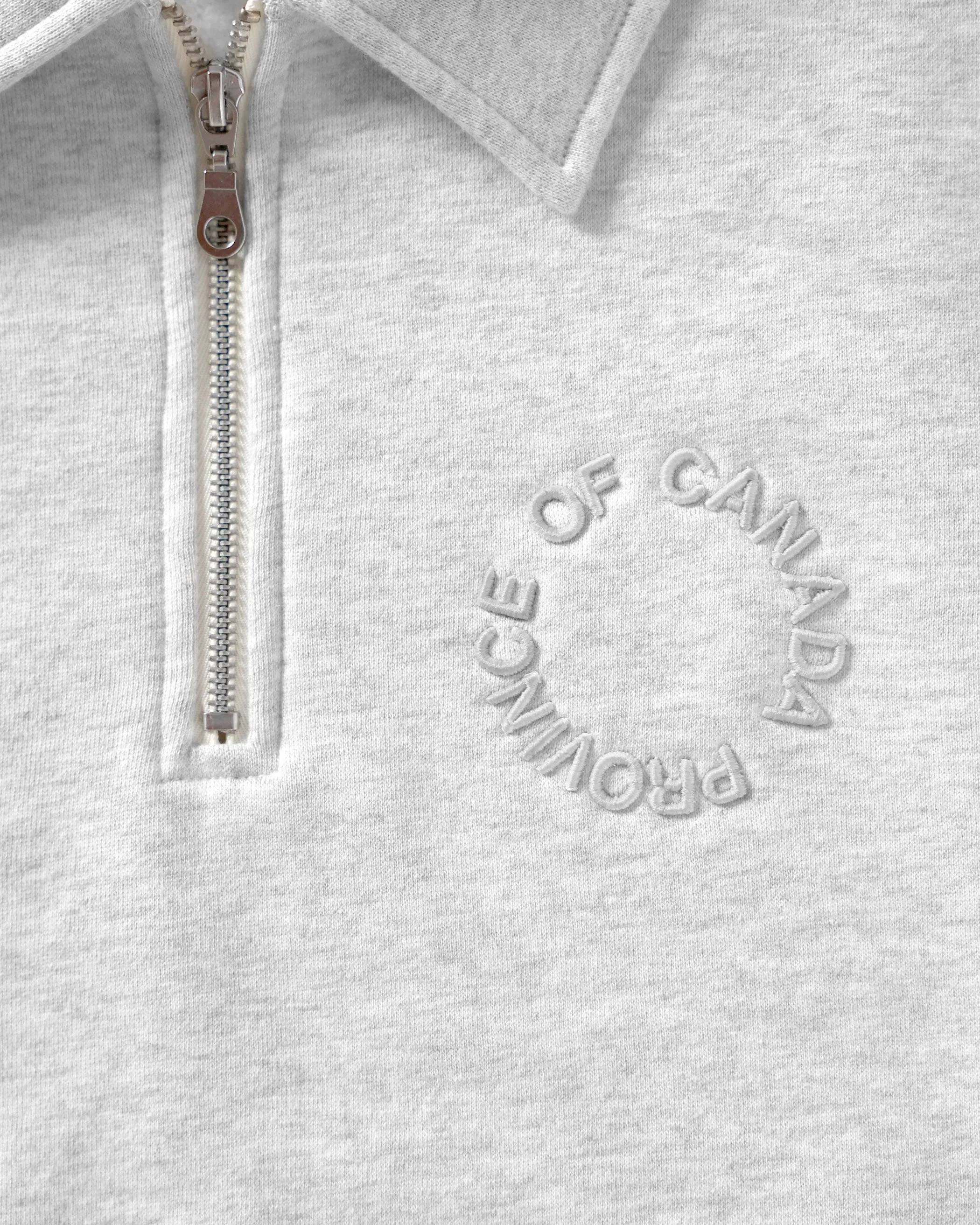 Half Zip Fleece Sweatshirt Cloud - Unisex