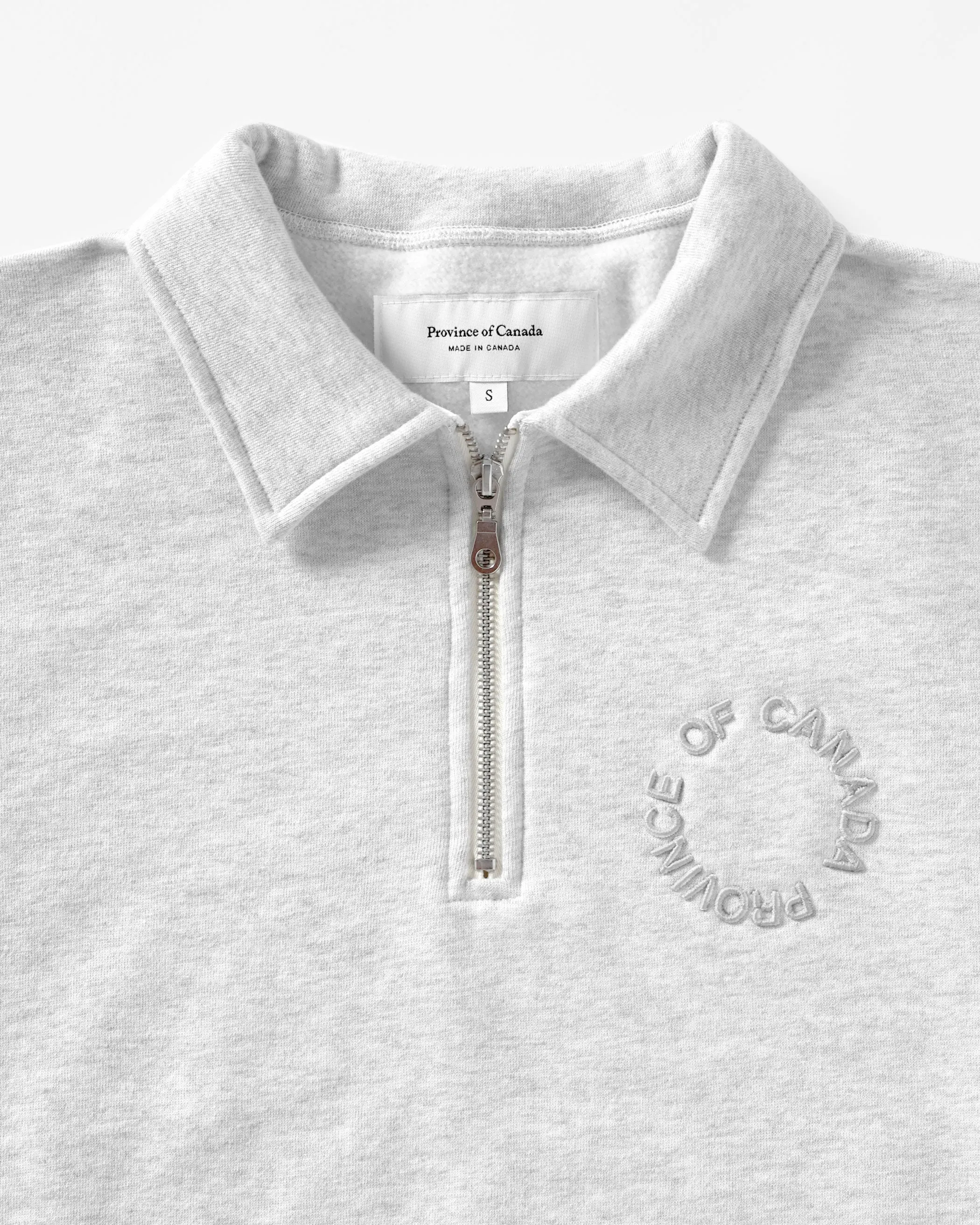 Half Zip Fleece Sweatshirt Cloud - Unisex